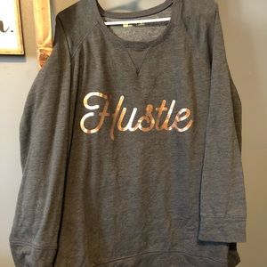 3/4” Sleeve Sweatshirt